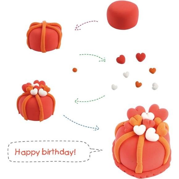 HOLICOLOR Air Dry Clay Kit, 36 Colors Modeling Clay for Kids with Accessories - Picture 6 of 6